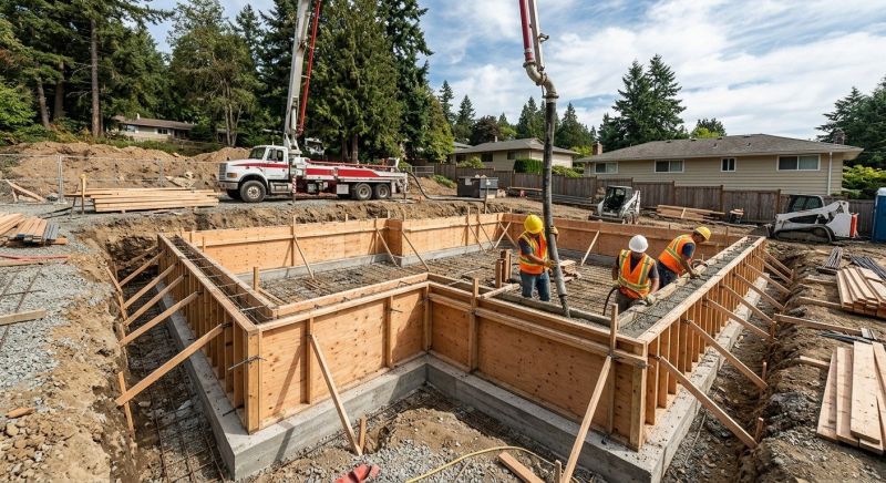 Concrete Foundation Installation Service