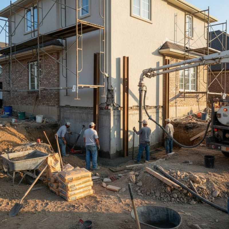 Local Concrete Foundation Installation pros at work